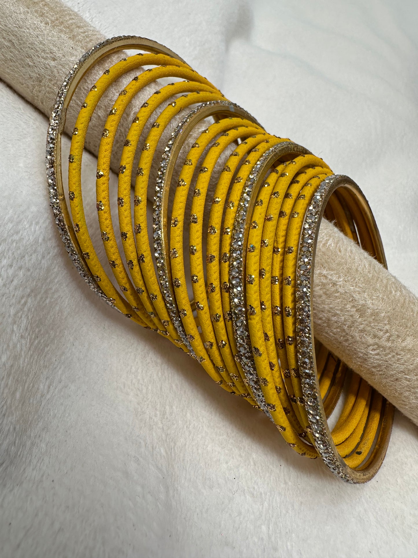Metal Bangles -yellow