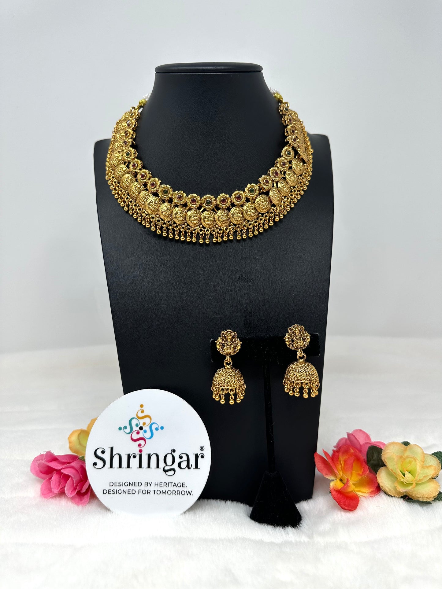 Gold Necklace Set
