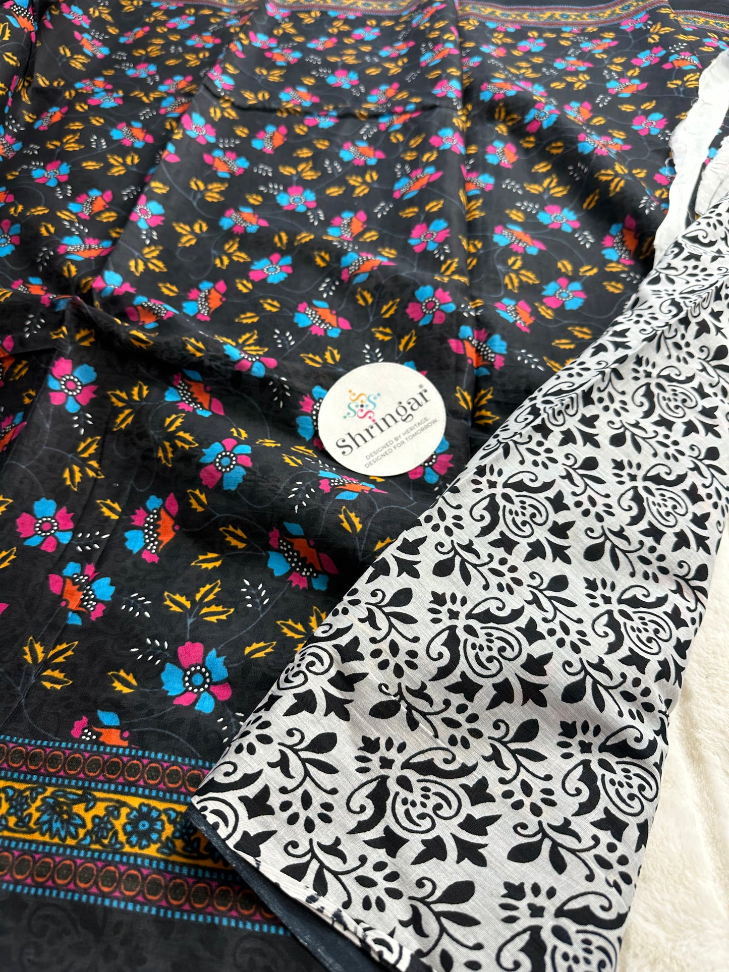 Pure Mulcotton Saree