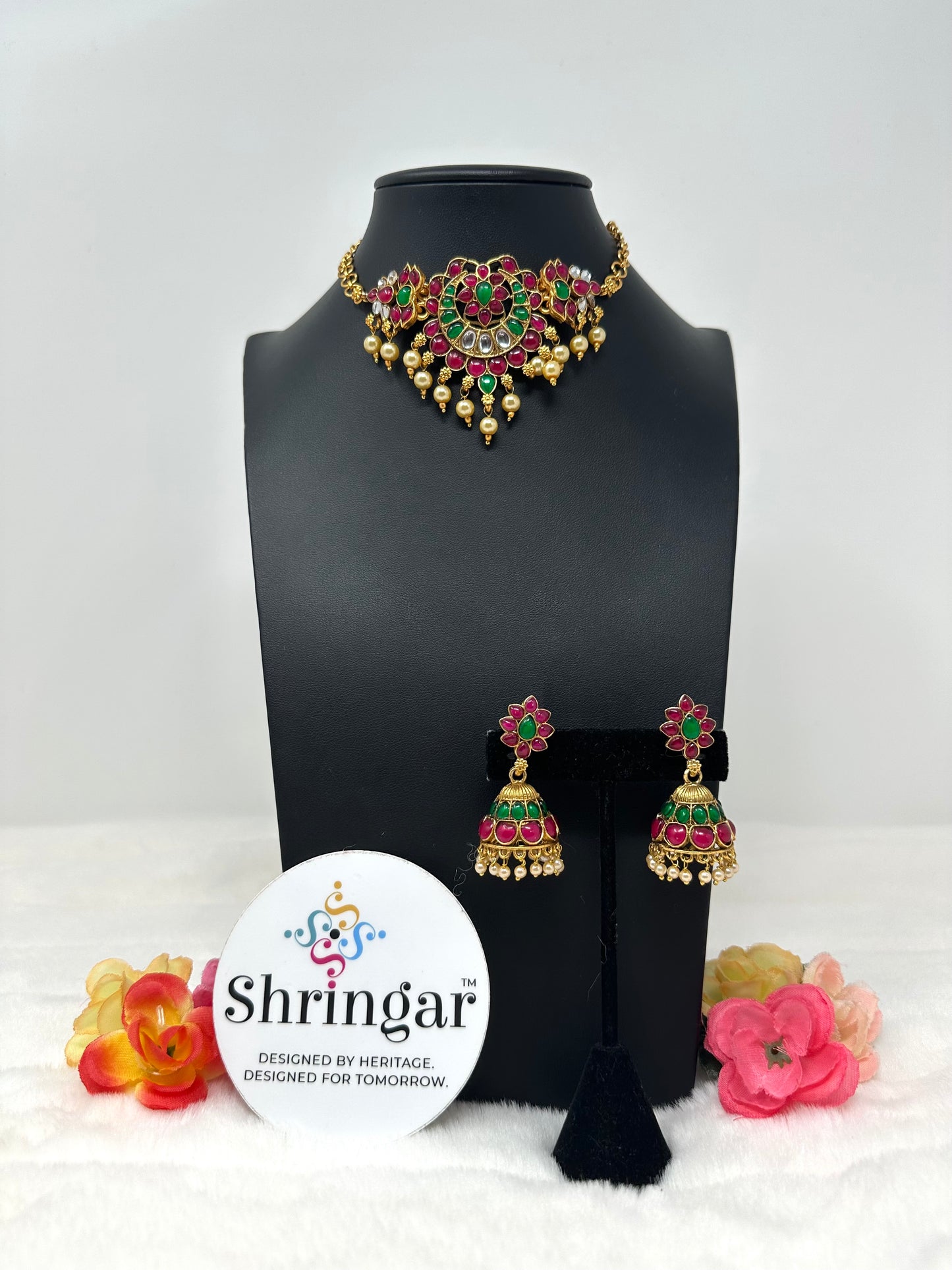 Gold Choker Set
