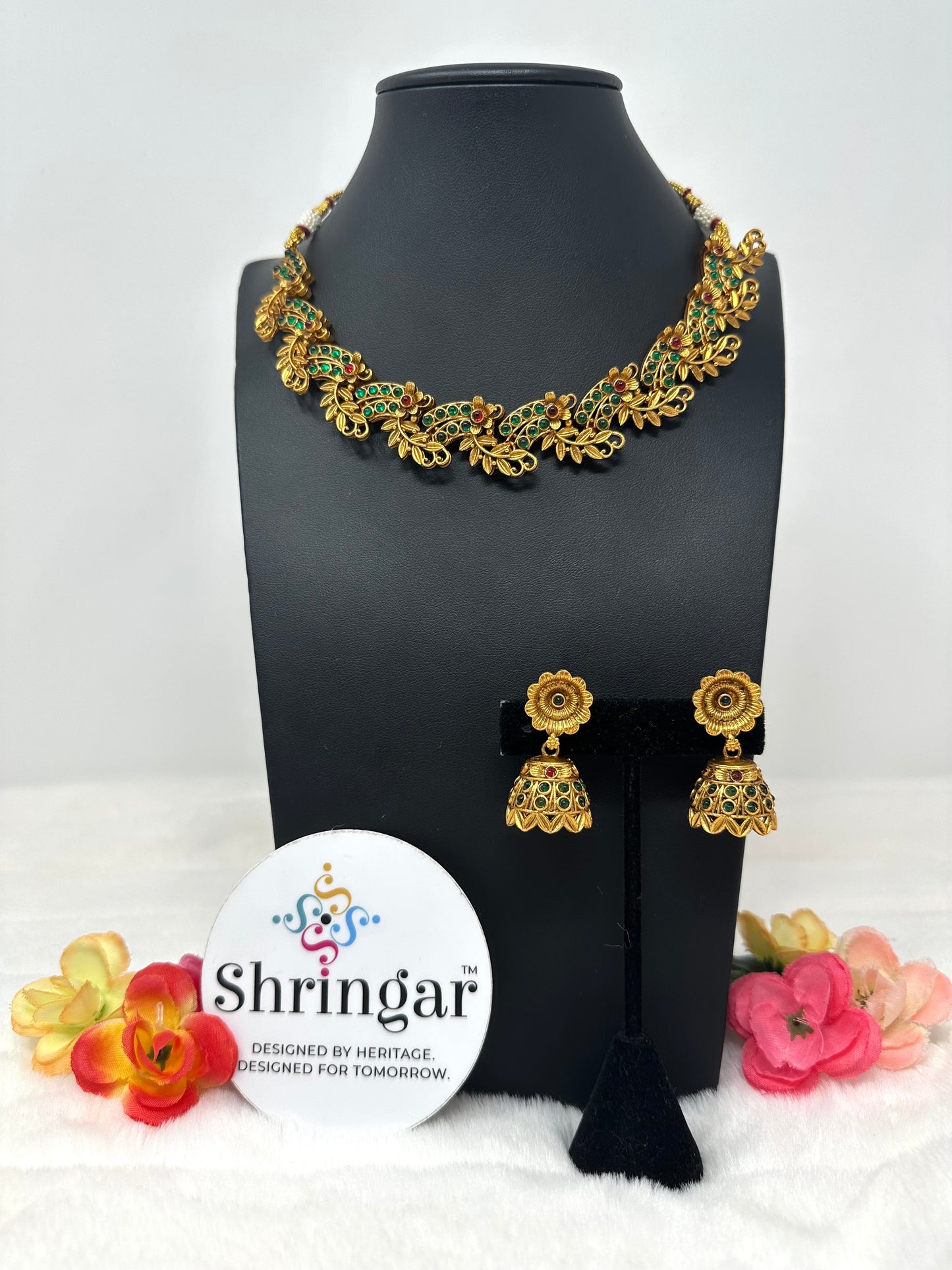 Gold Necklace Set