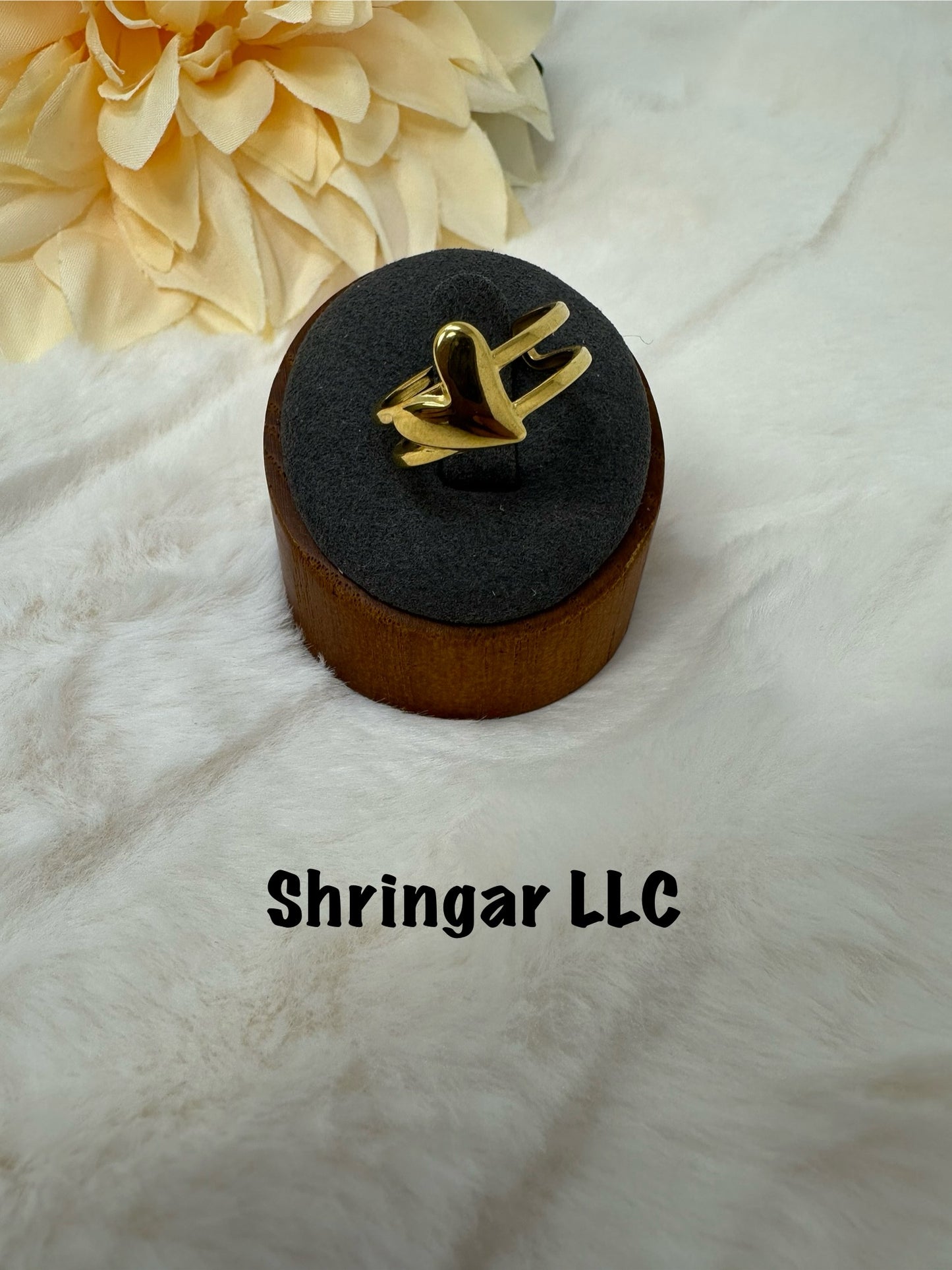 Anti tarnish Ring - Heart