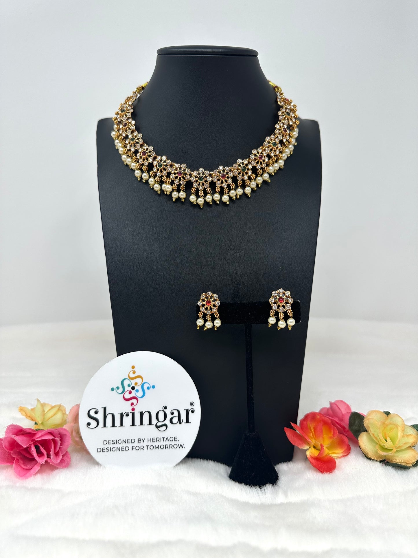 Gold Necklace Set