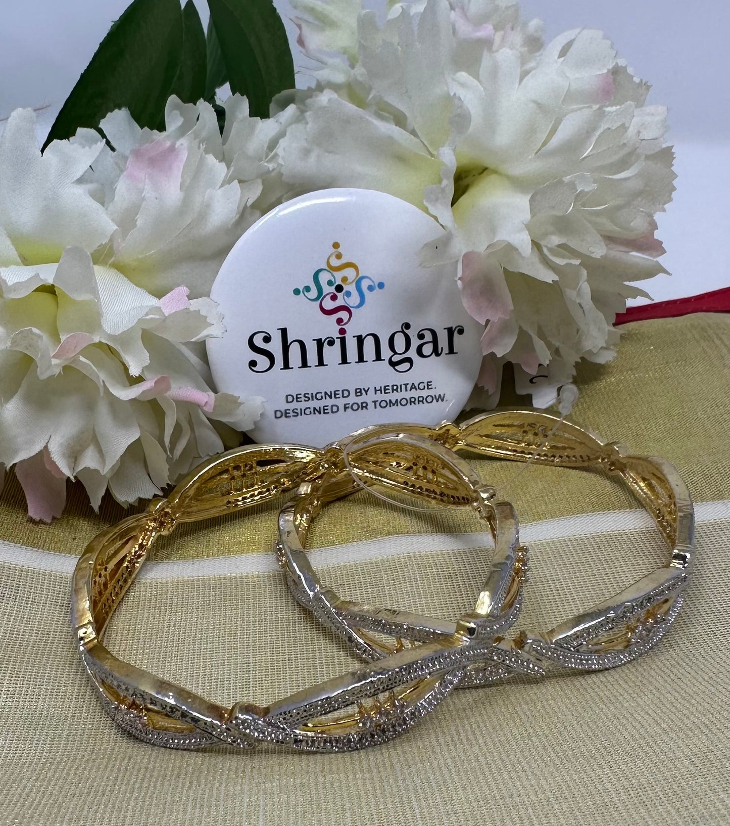 AD Dual-Tone Bangles