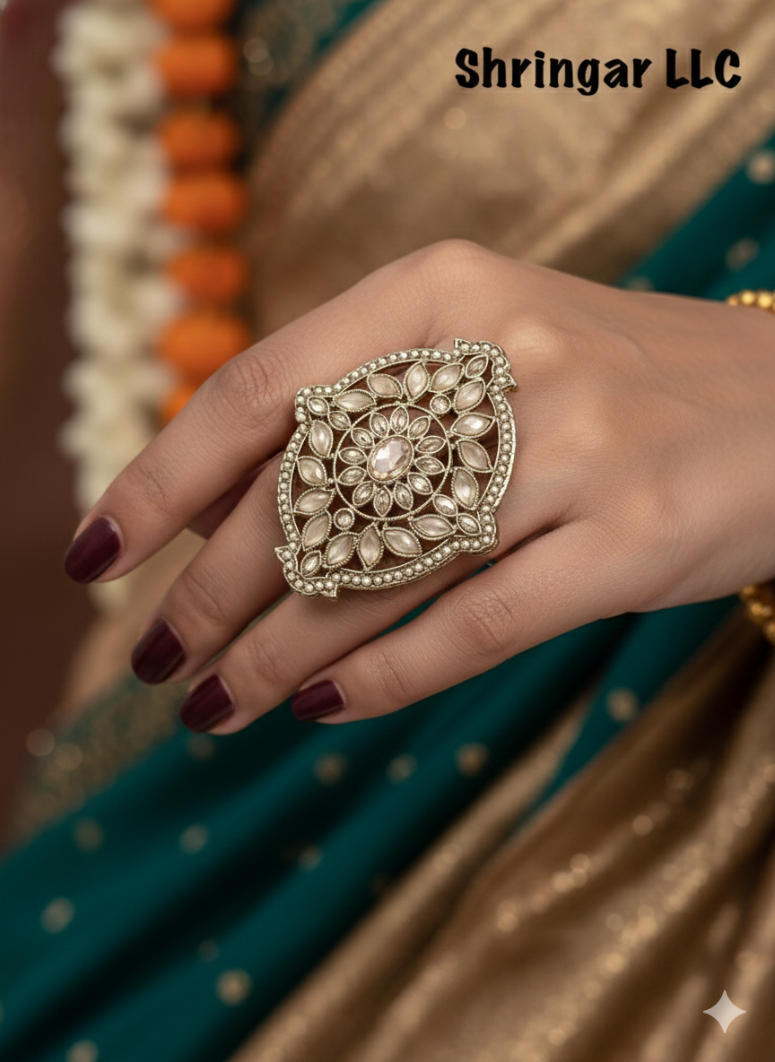Floral Statement Ring