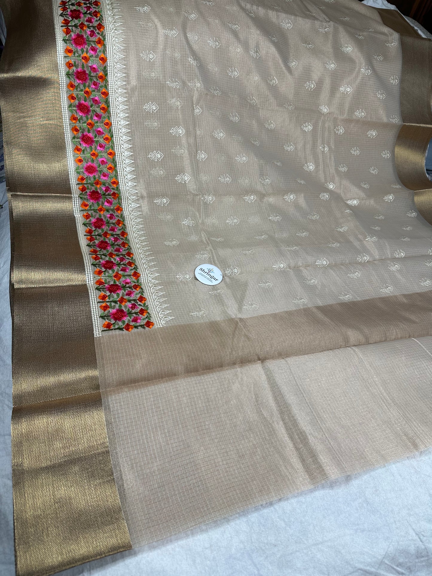 Zari Tissue Saree