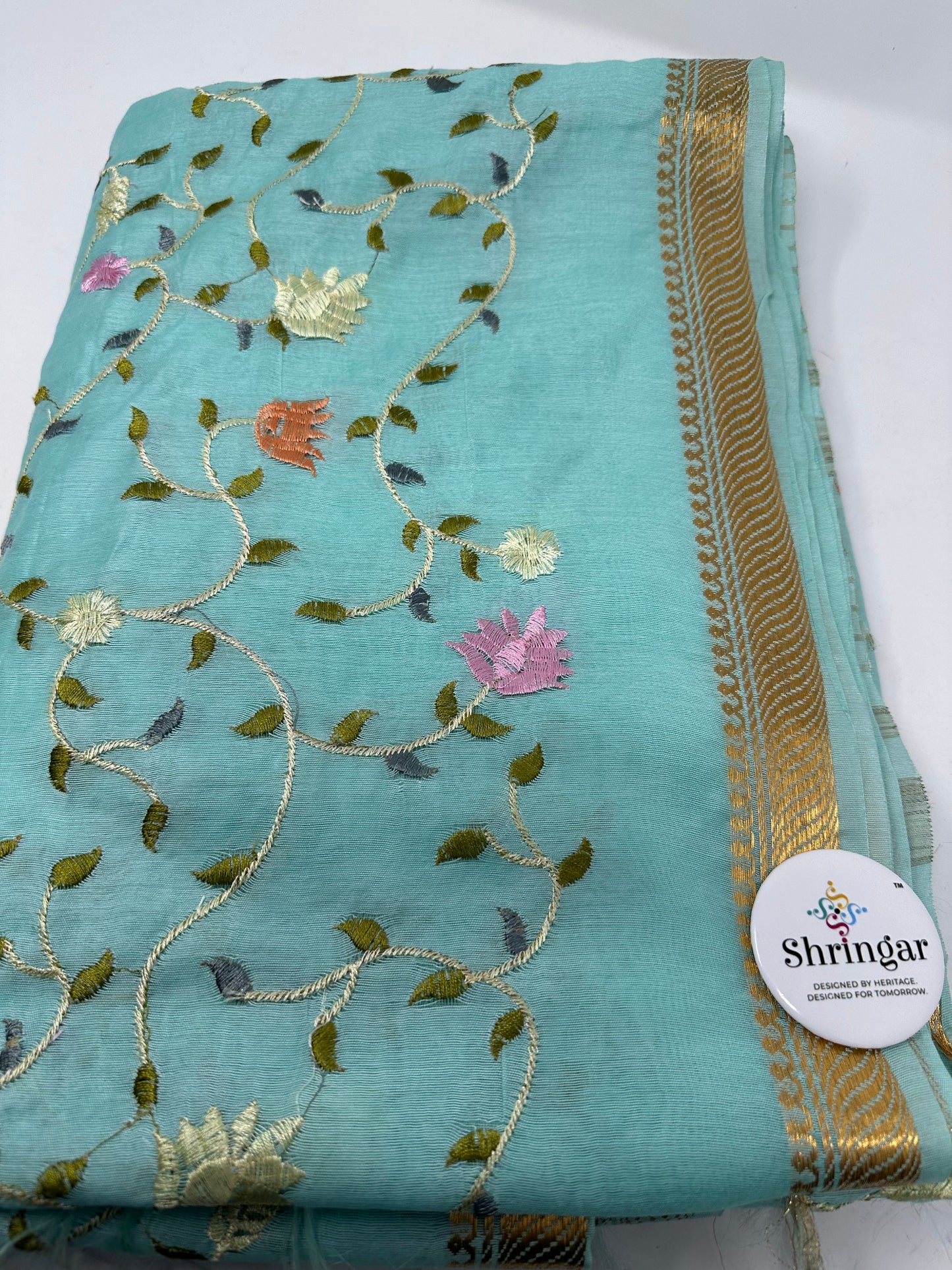 Silk Linen Saree