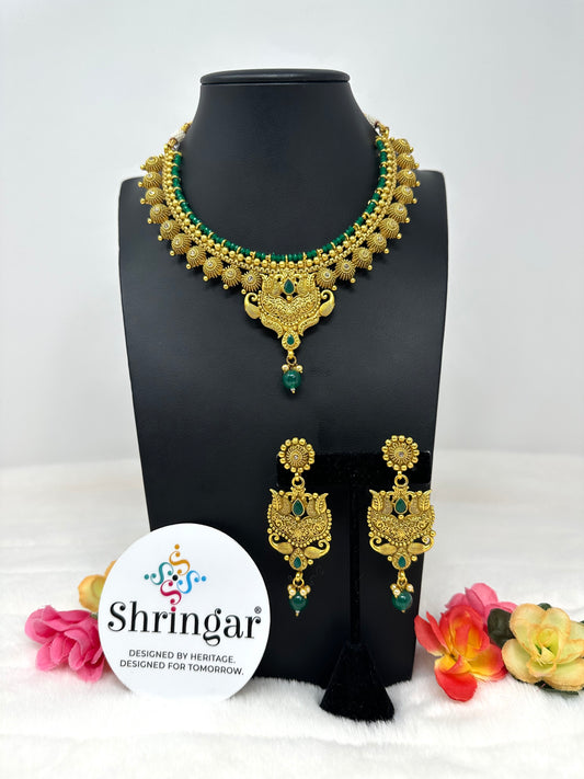 Gold Necklace Set