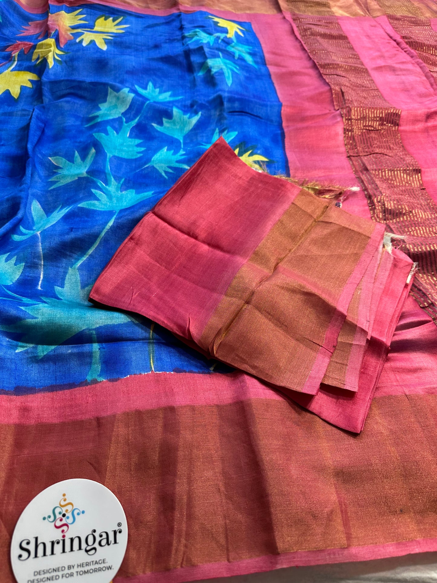 Pure Tussar Silk Saree