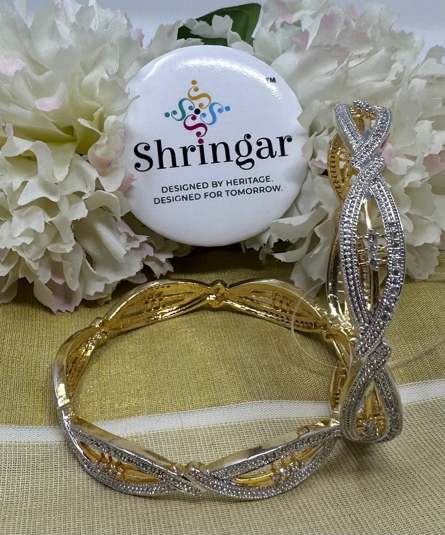 AD Dual-Tone Bangles