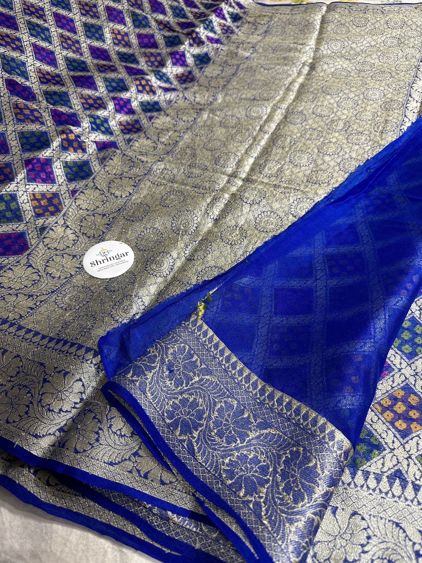 Banarasi Pure Chiffon silk Saree