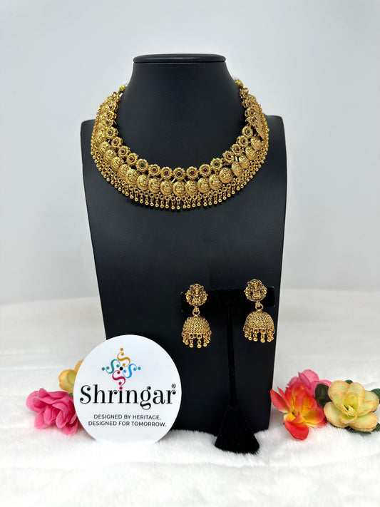 Gold Necklace Set