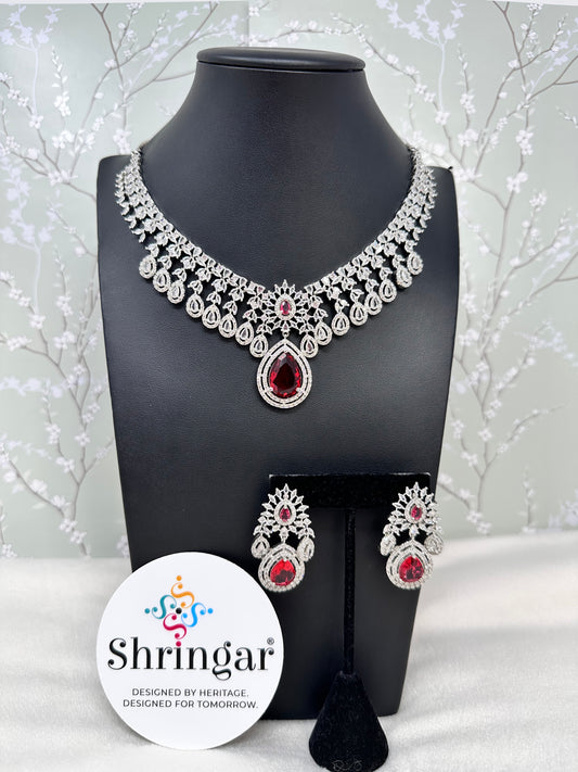 The Royal Crimson Heritage Necklace Set