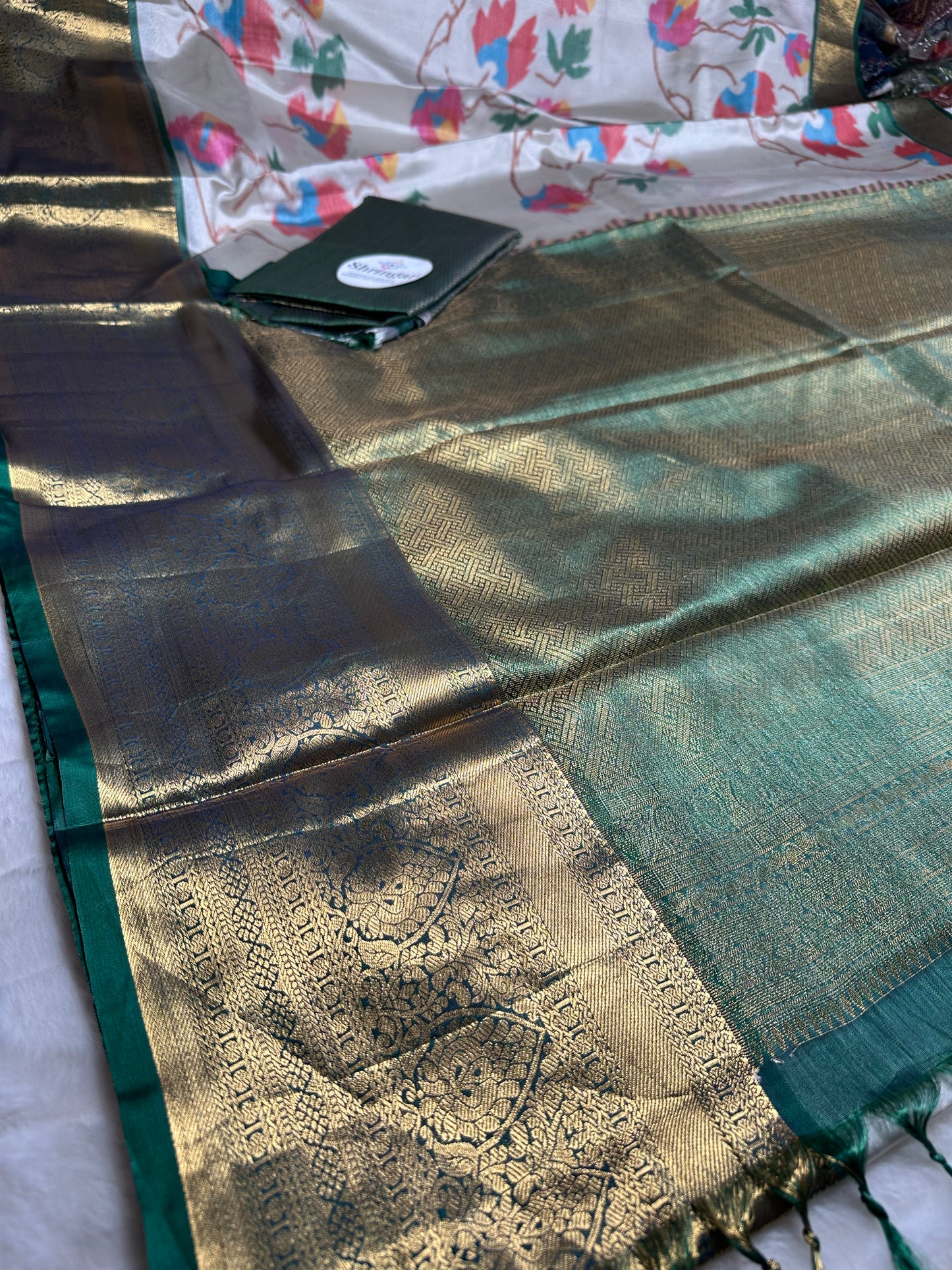 Pure Handloom Tissue Saree