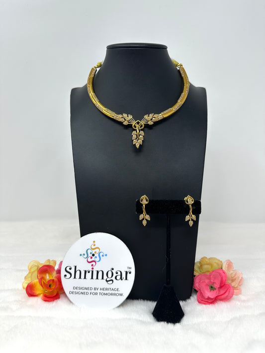 Gold Necklace Set