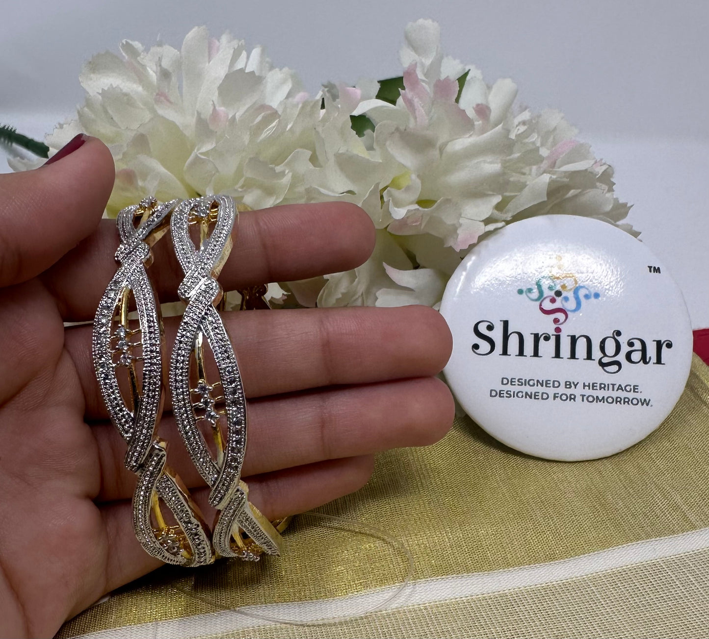 AD Dual-Tone Bangles