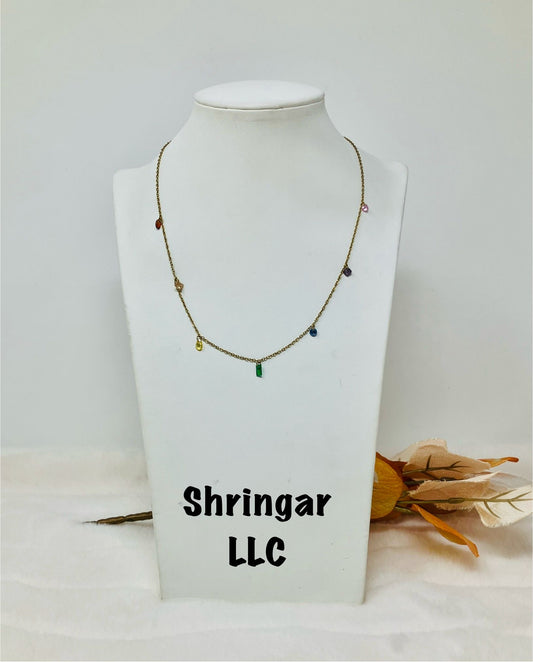 The Color Drop Necklace