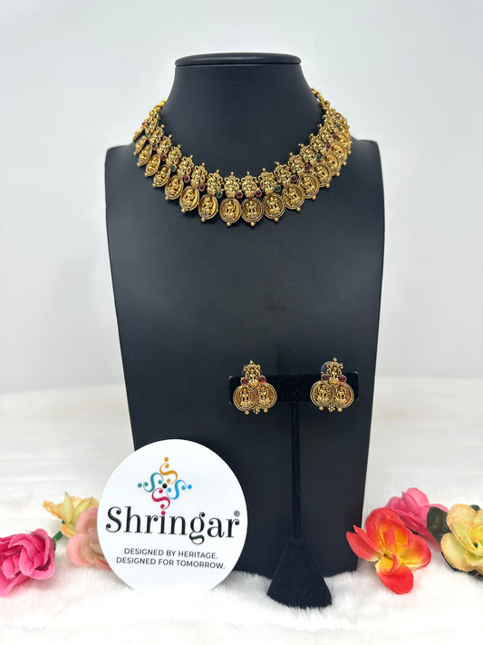 Gold Necklace Set