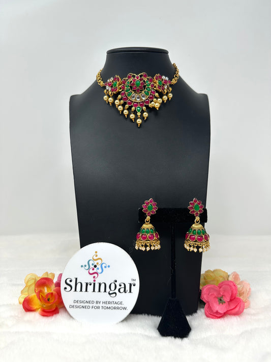 Gold Choker Set