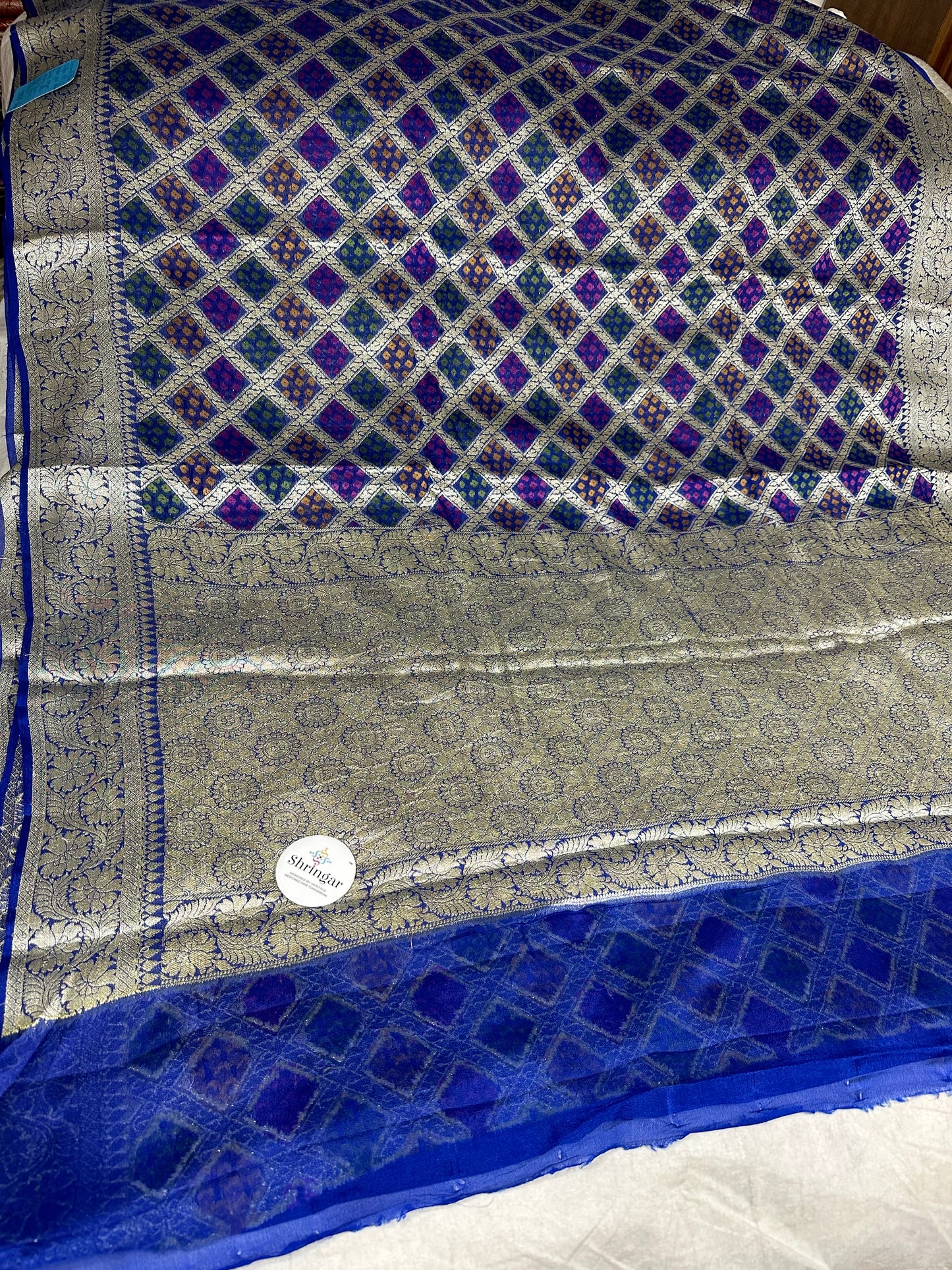 Banarasi Pure Chiffon silk Saree