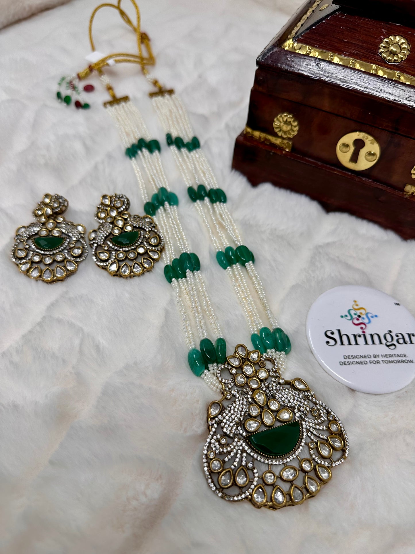 Pure Brass Real Victorian Set