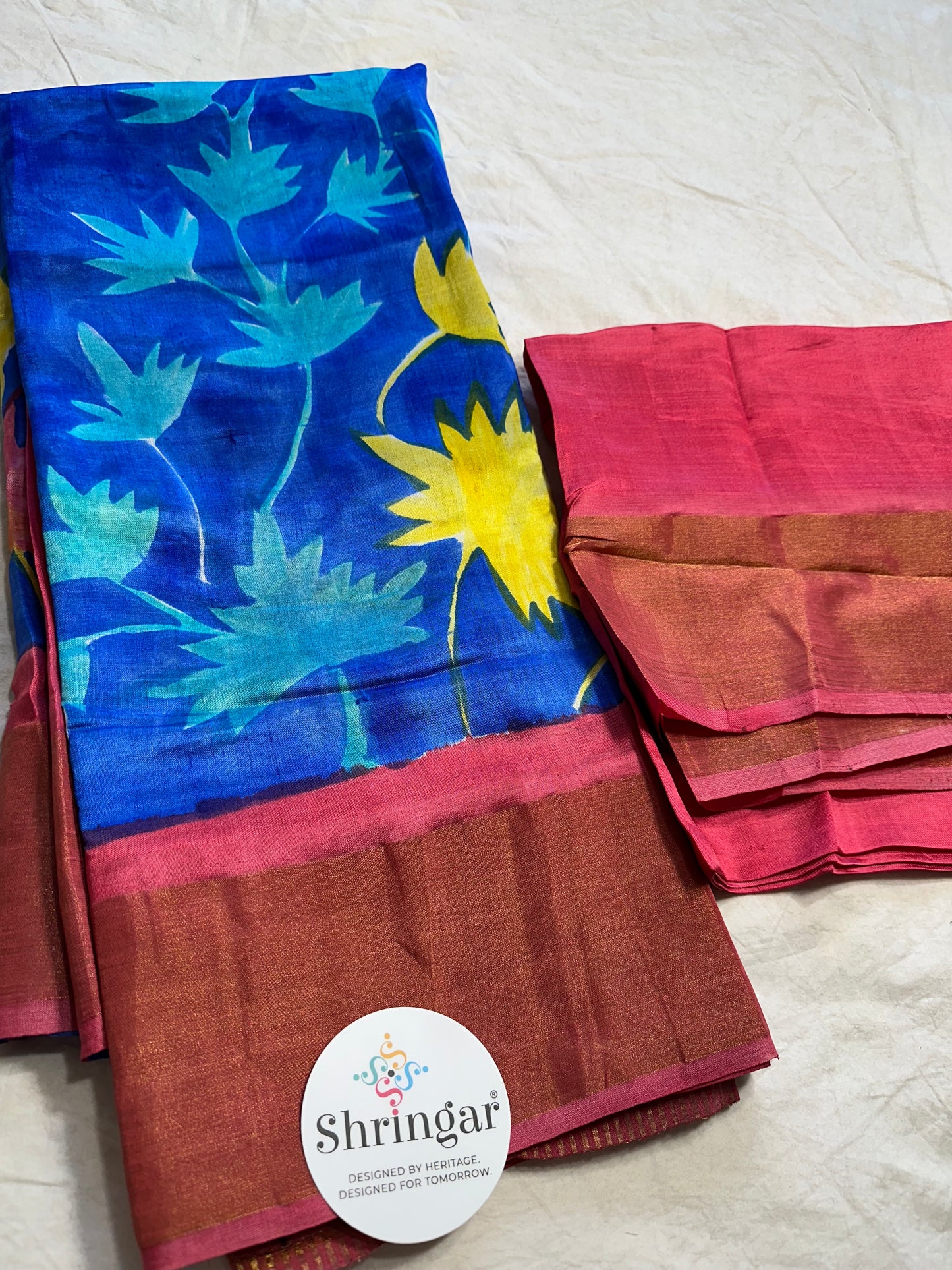 Pure Tussar Silk Saree