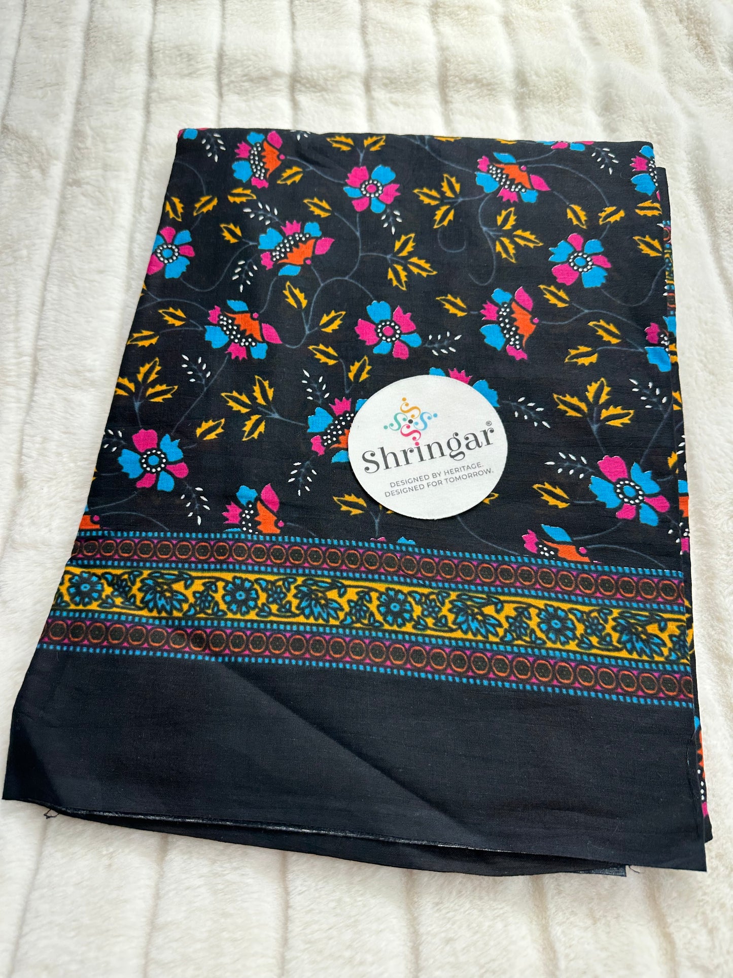 Pure Mulcotton Saree