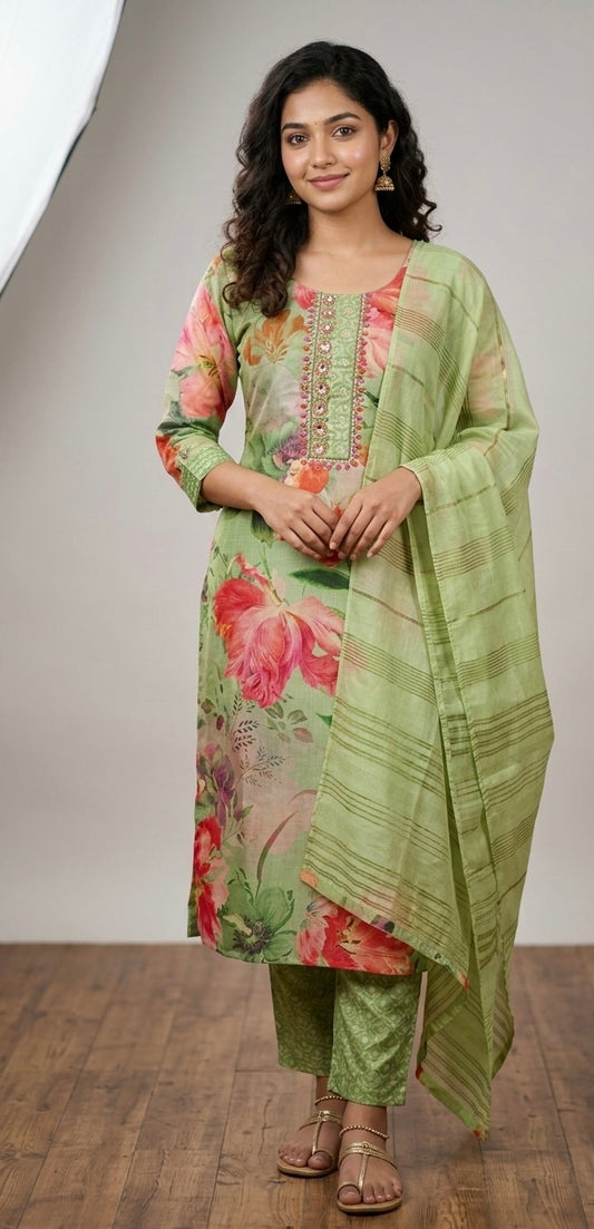 Floral Salwar Suit