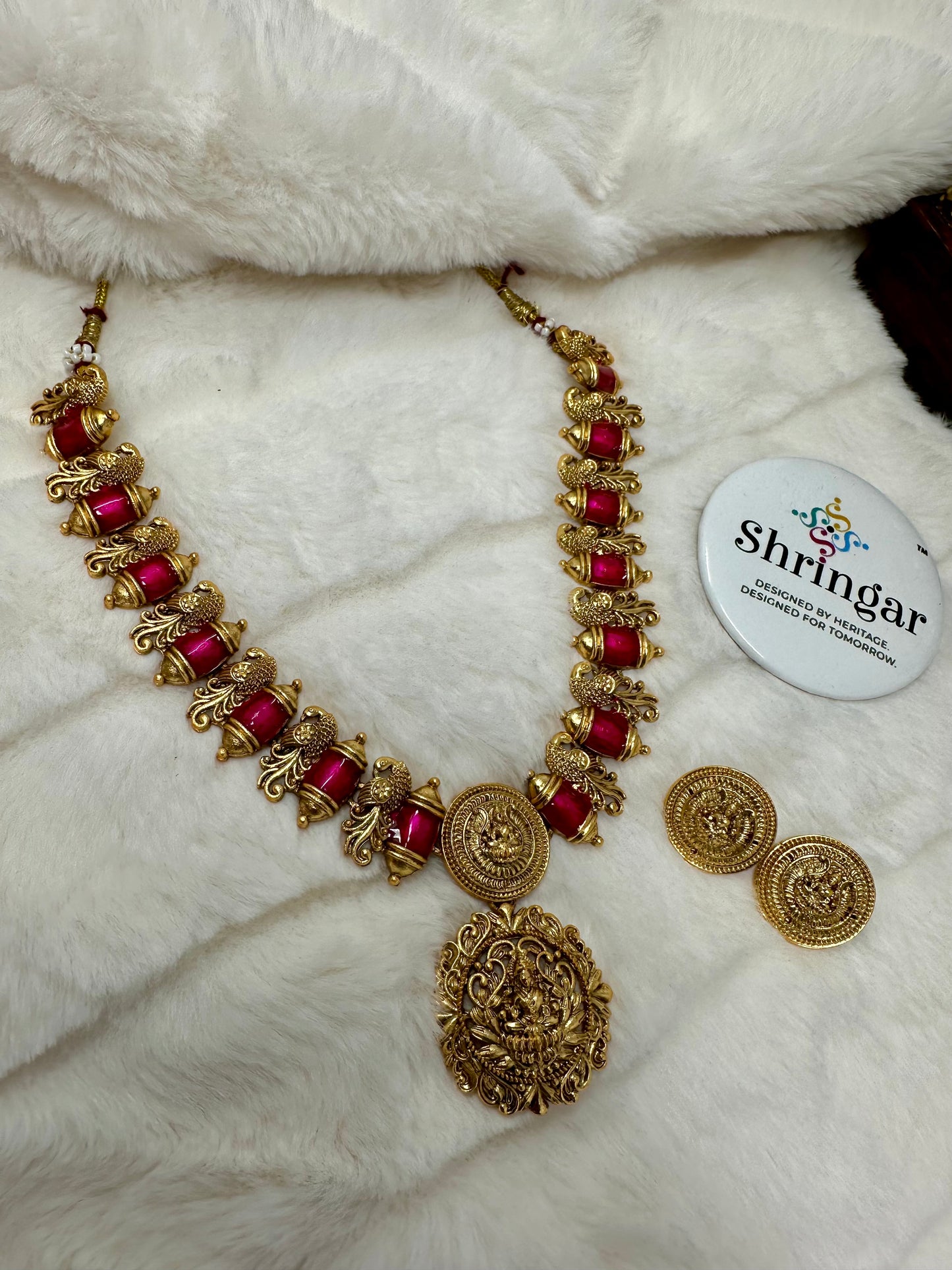 Lakshmi Temple Jewelry Set