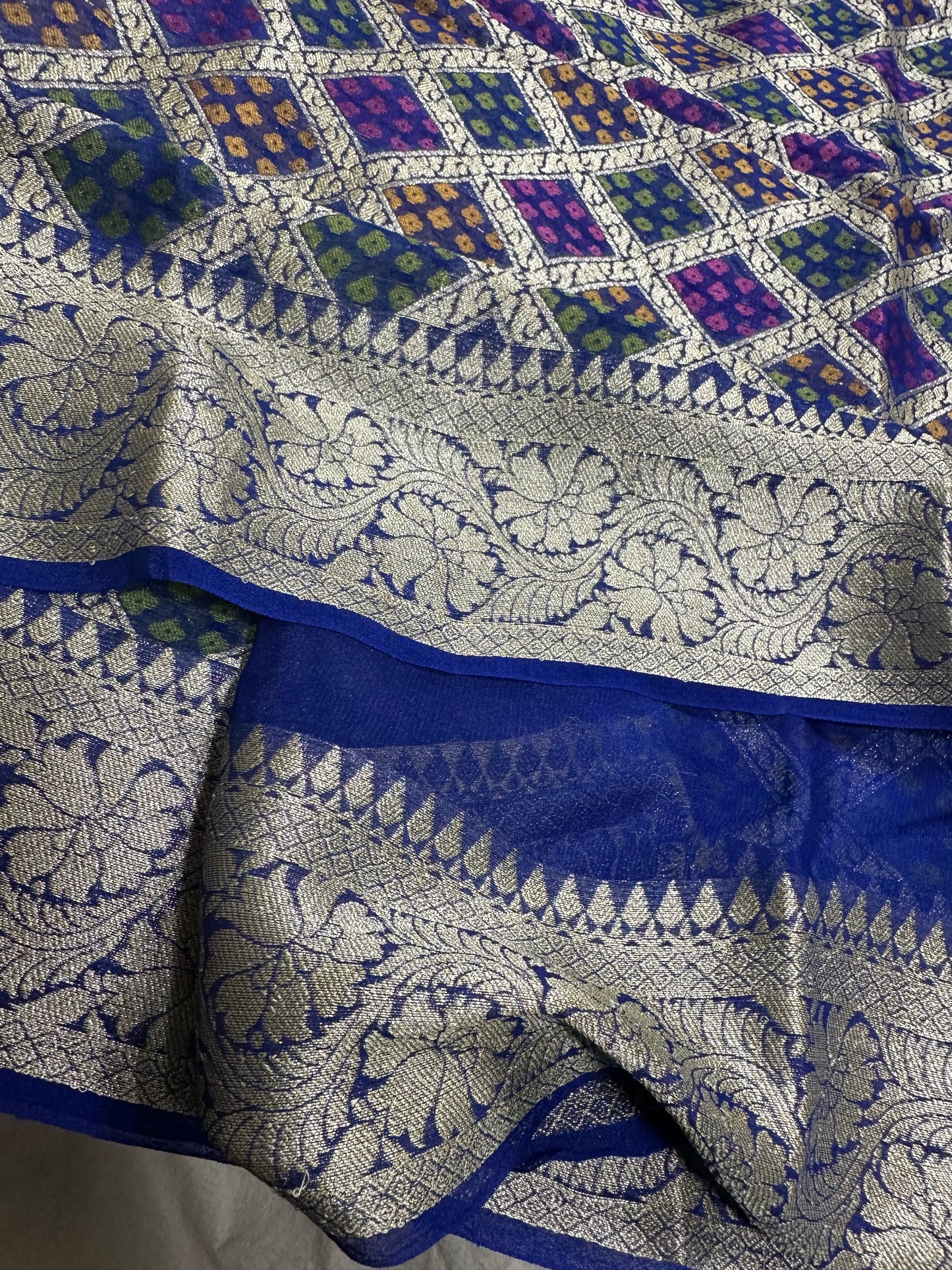 Banarasi Pure Chiffon silk Saree