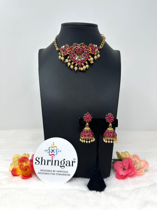 Gold Choker Set