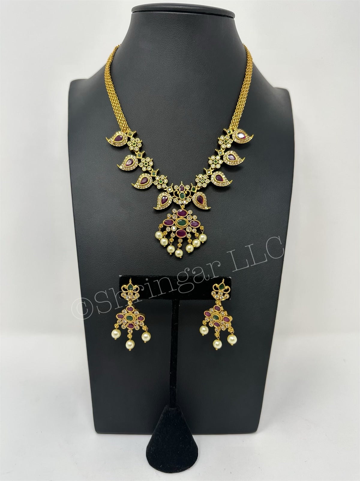 Necklace Earrings Set