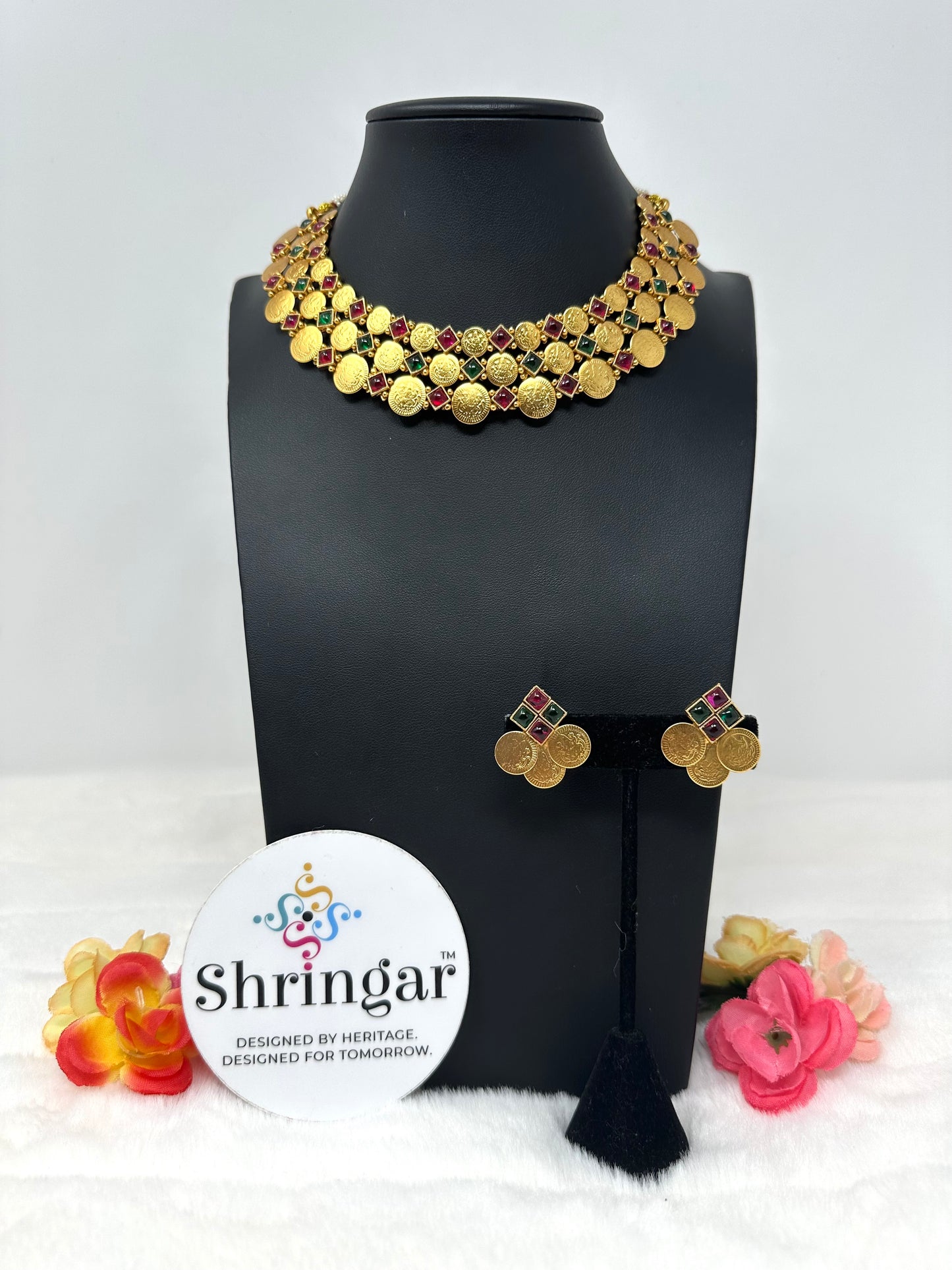 Kasu Necklace Set