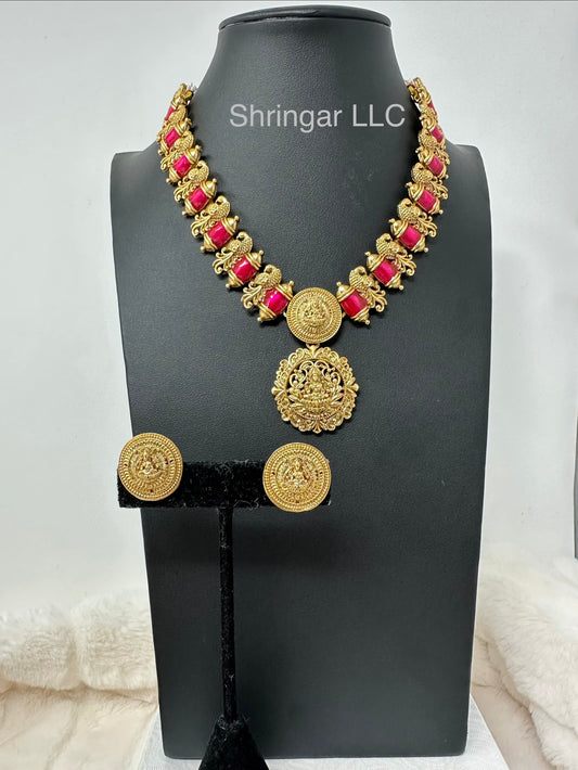 Lakshmi Temple Jewelry Set