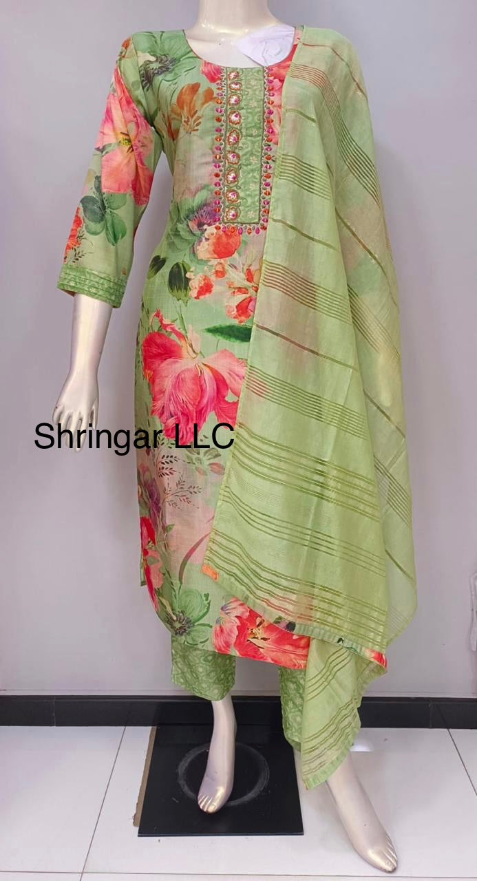 Floral Salwar Suit