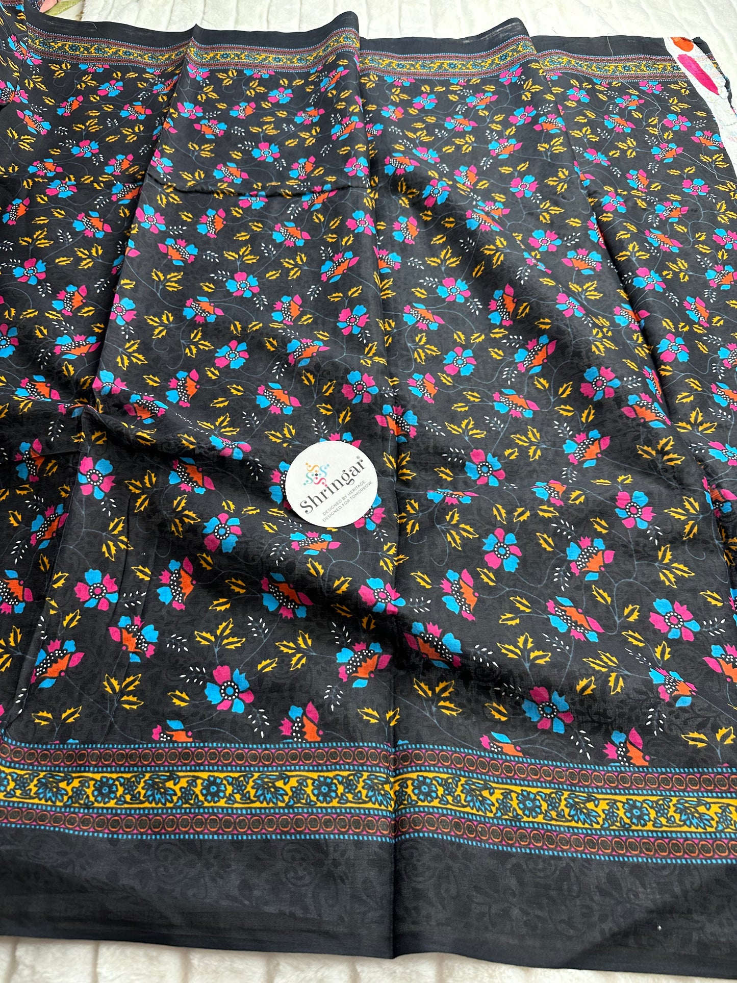 Pure Mulcotton Saree