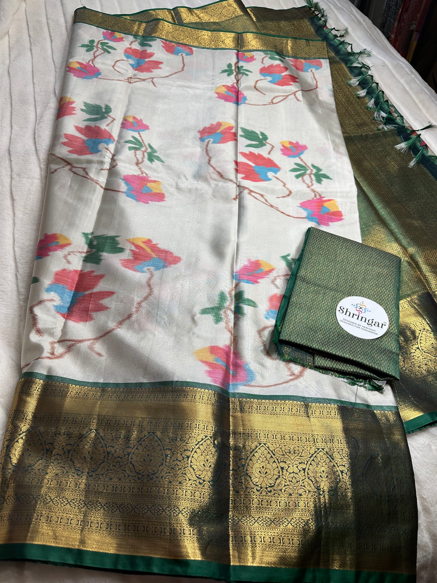 Pure Handloom Tissue Saree