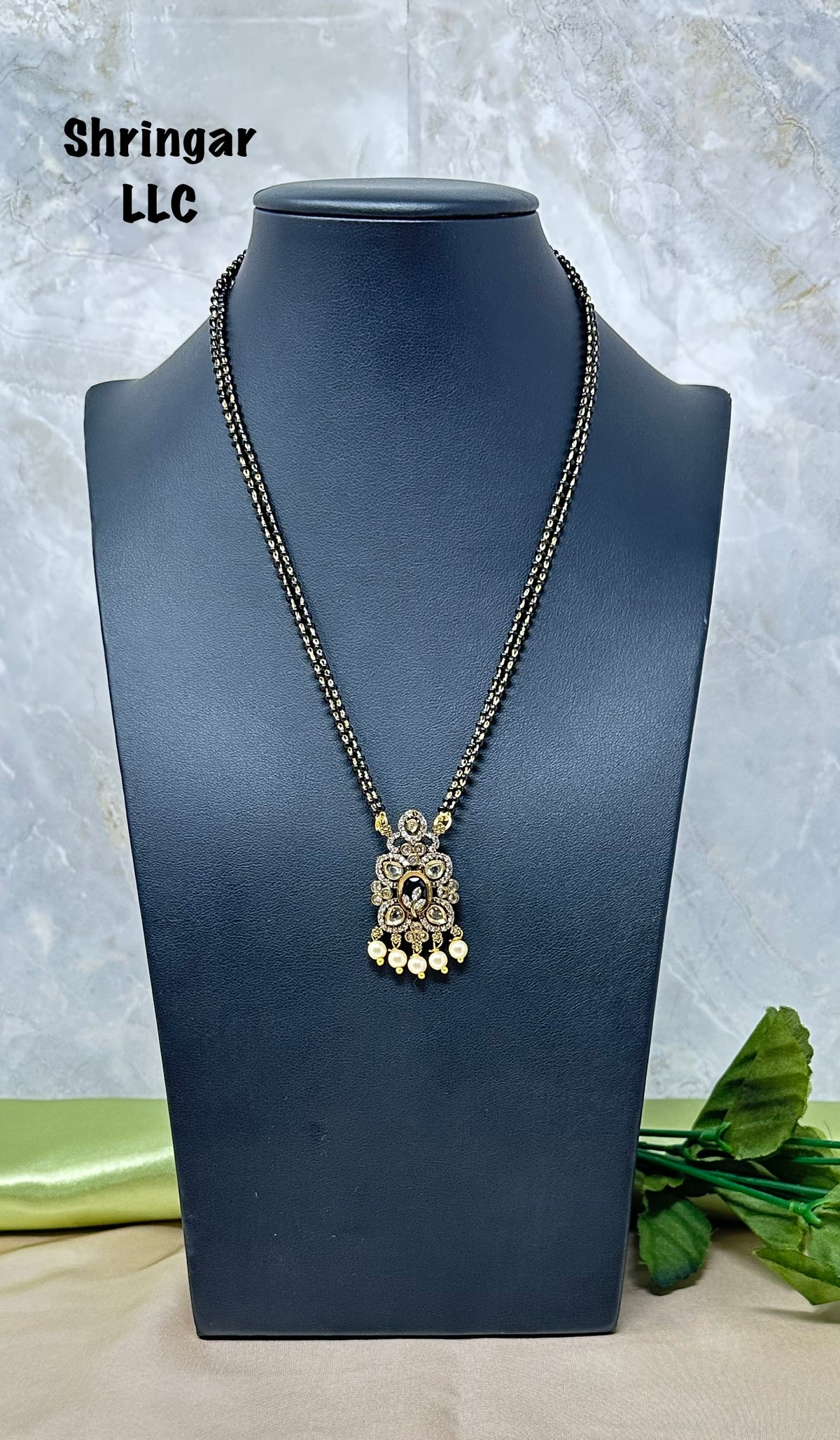 Black bead Mala