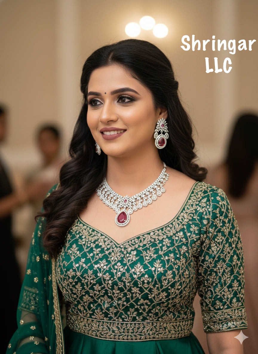 The Royal Crimson Heritage Necklace Set