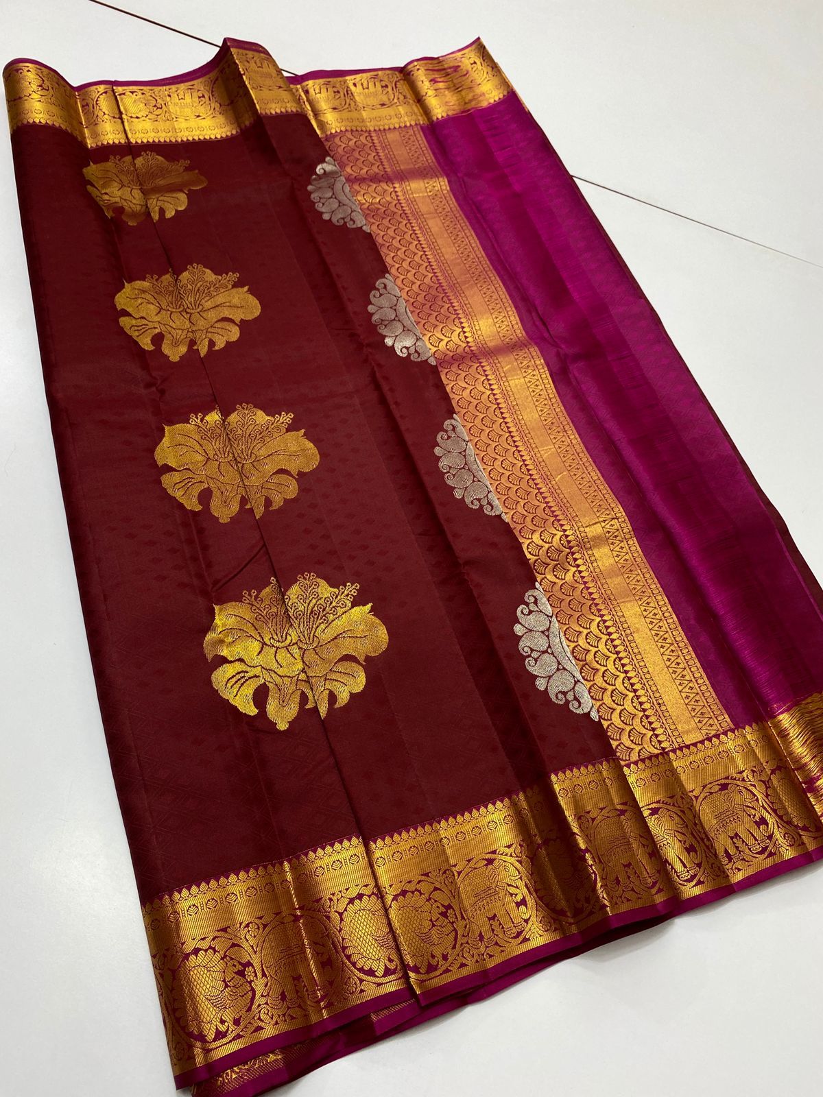 Pure Kanchipuram Silk Saree