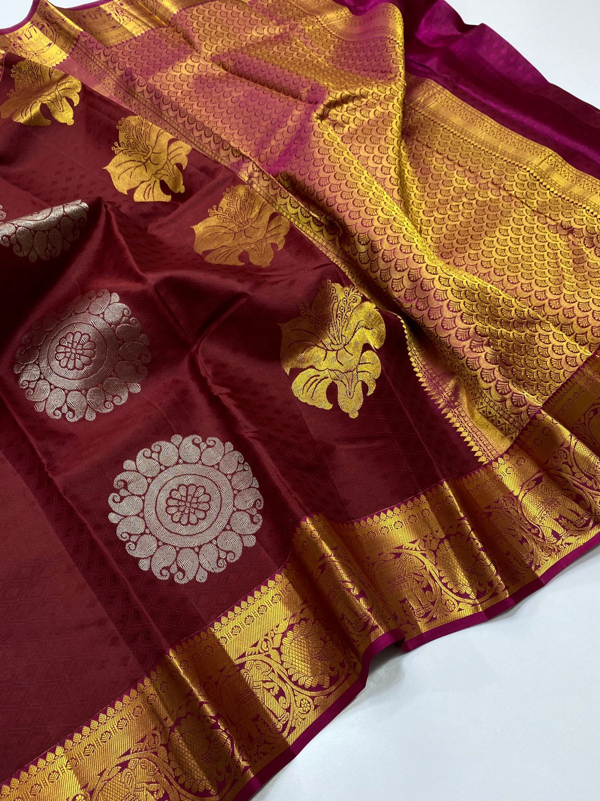 Pure Kanchipuram Silk Saree